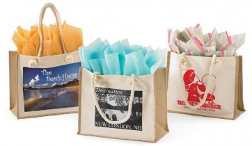 Resort Canvas Jute Shopping Bags