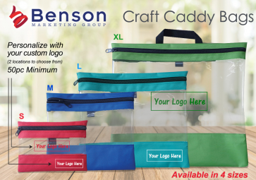 Craft Caddy Bags - Custom Printed