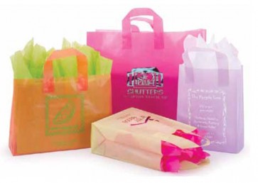 Frosted Color Shopping Bags