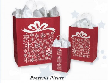 Presents Please Shopping Bags