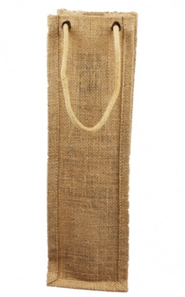 Single Bottle Jute Wine Bags