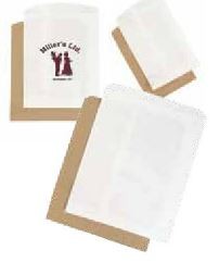White Paper Merchandise Bags