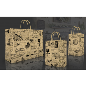 Country Farmhouse Paper Bags