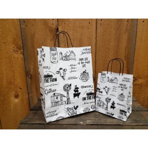 Farm Life Paper Bags